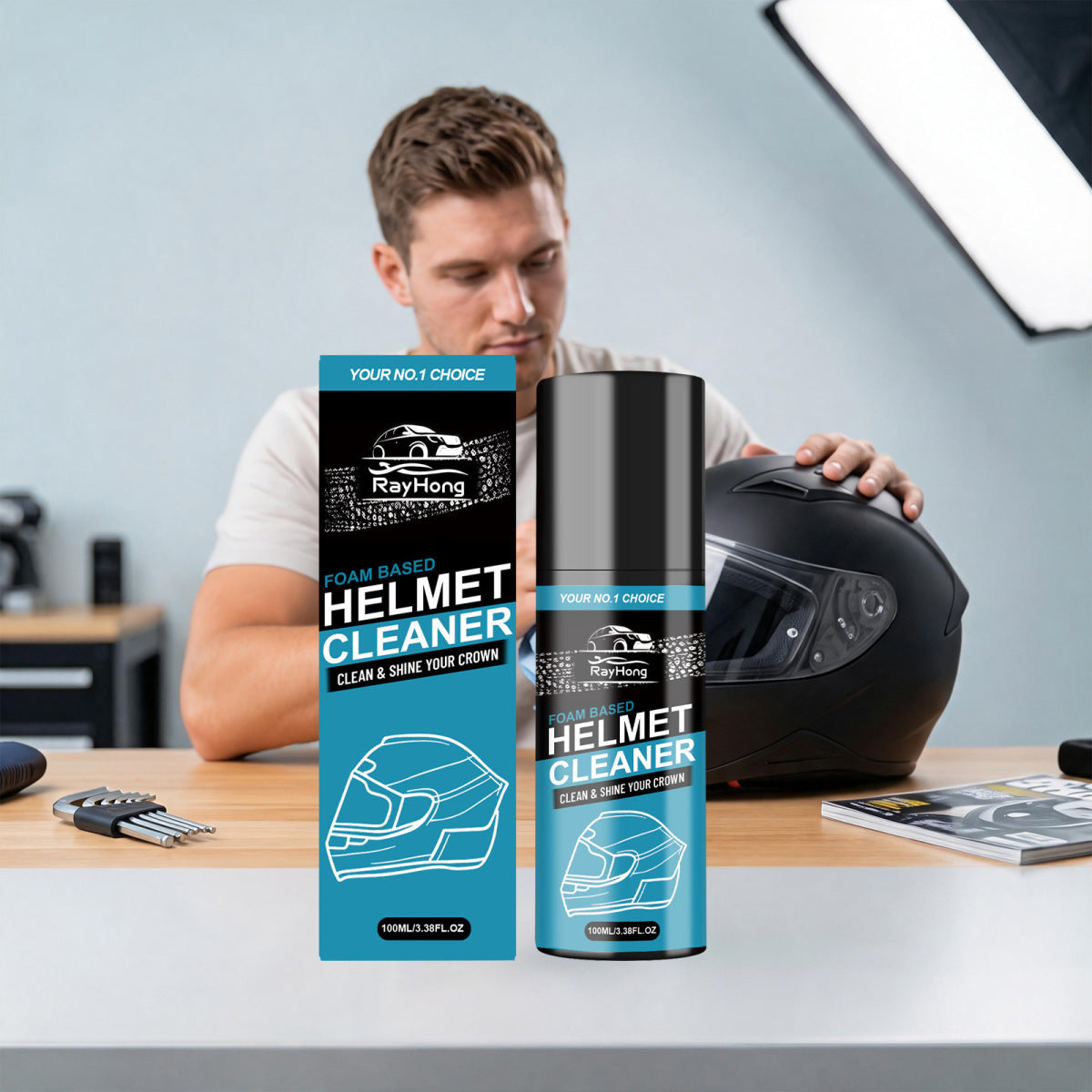 Seat & Helmet Cleaner Spray