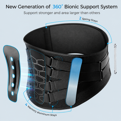 Full Support Motorcycle Rider Lumbar Belt