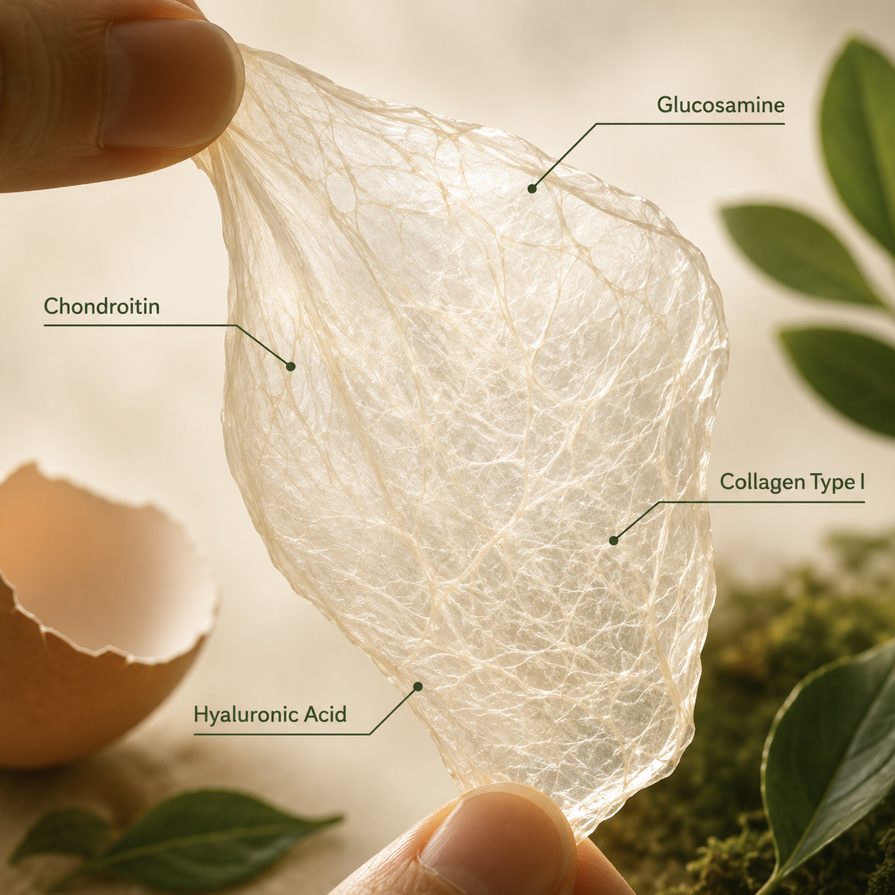 TrailBound Hip & Joint Chews for Dogs — Natural Eggshell Membrane Formula