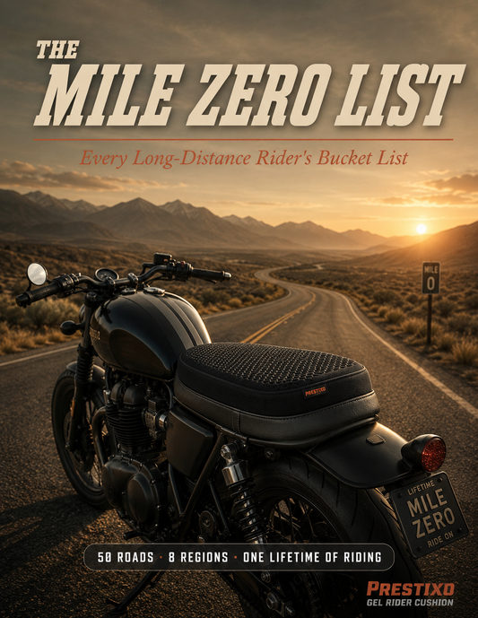 Ebook "The Mile Zero List" — Every Long-Distance Rider's Bucket List